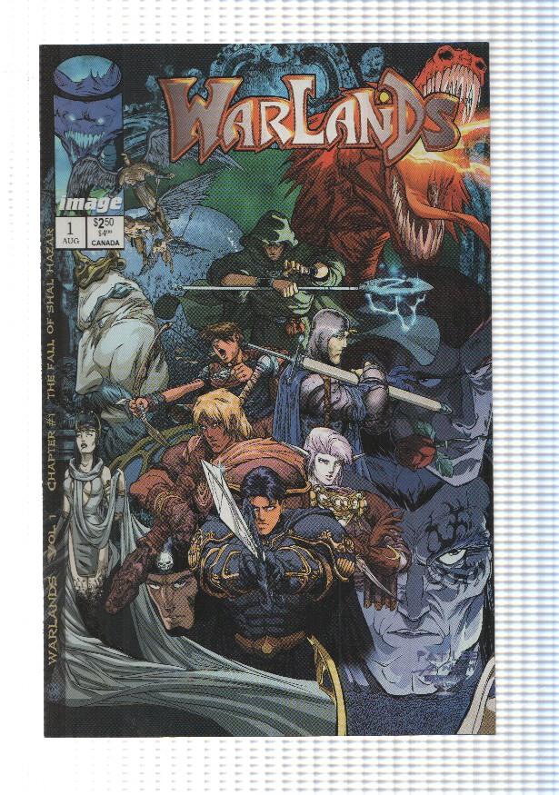 Image: Warlands num 1, vol. 1, variant 1A cover - The Fall of Shal Hazar