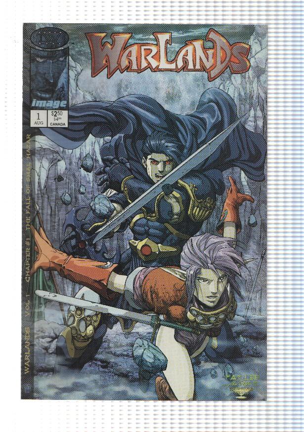 Image: Warlands num 1, vol. 1, variant 1C cover - The Fall of Shal Hazar