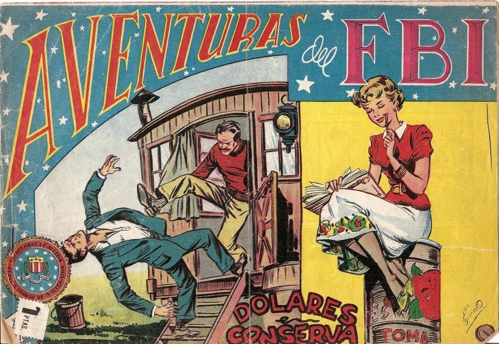Aventuras del FBI original numero 065: Dolares en conserva (numerado 1 en trasera)