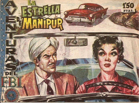 Aventuras del FBI original numero 215: La estrella de Manipur