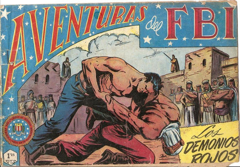 Aventuras del FBI original numero 036: Los demonios rojos (numerado 2 en trasera)