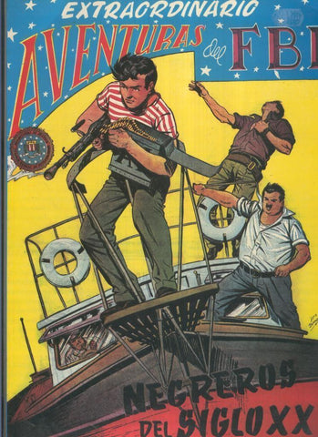 Facsimil: Extraordinario Aventuras del FBI (hojas sueltas)