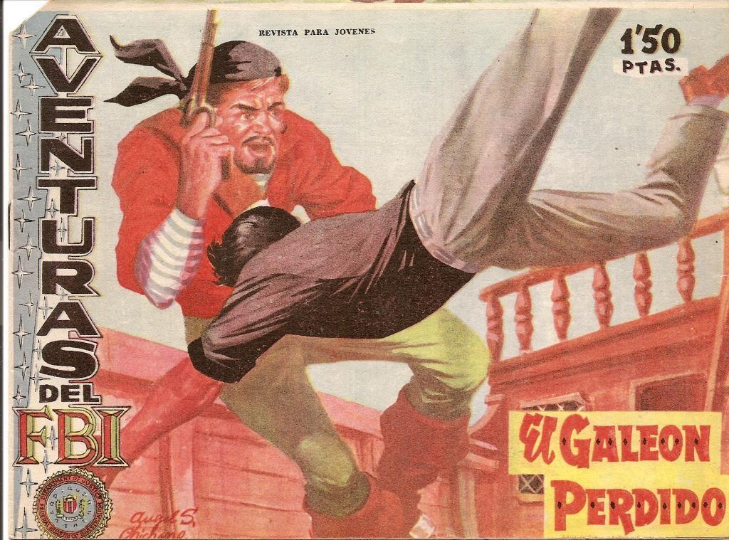 Aventuras del FBI original numero 198: El galeon perdido