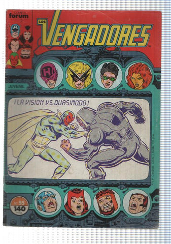 Planeta: Los Vengadores num 55 - Factor decisivo. Vision vs Quasimodo. Comics Forum