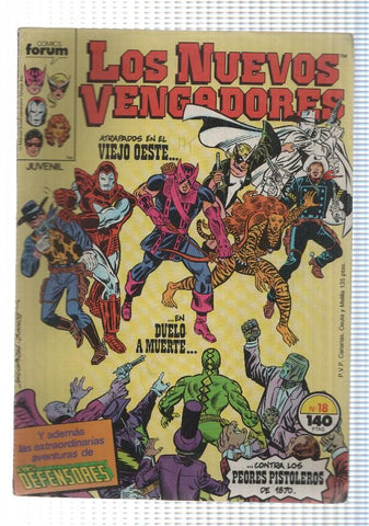 Planeta: Los Nuevos Vengadores num 18 - Tiempo pasado. Perdidos en el espacio-tiempo, segunda parte. Comics Forum