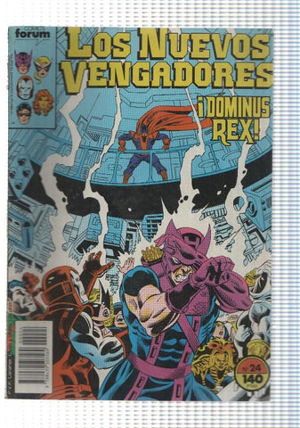 Planeta: Los Nuevos Vengadores num 24 - Dominus Rex. Antes de que nos interrumpieran tan bruscamente. Comics Forum