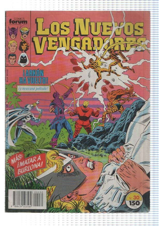 Planeta: Los Nuevos Vengadores num 30 - El escalofrio del viernes noche. Comics Forum