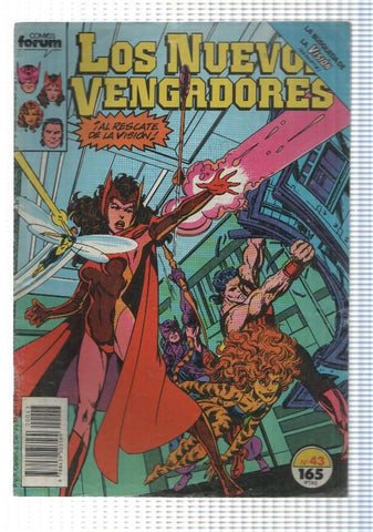 Planeta: Los Nuevos Vengadores num 43 - En busca de la vision. Comics Forum