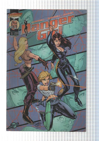 Planeta: Danger Girl num 1. World Comics. Cliffhanger