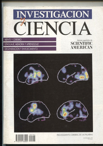 Investigacion y Ciencia numero 194: Cerebro de varon y cerebro de mujer