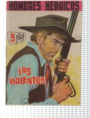Hombres Heroicos numero 7: Los violentos,trasera foto artista Bella Darvi