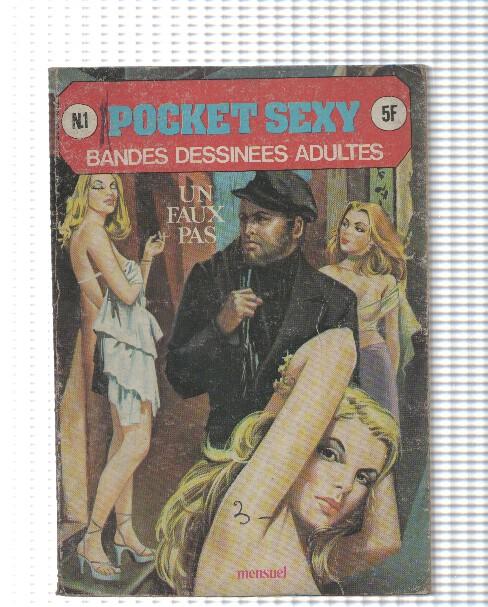 Pocket Sexy bandes dessinees adultes numero 1: un faux pas