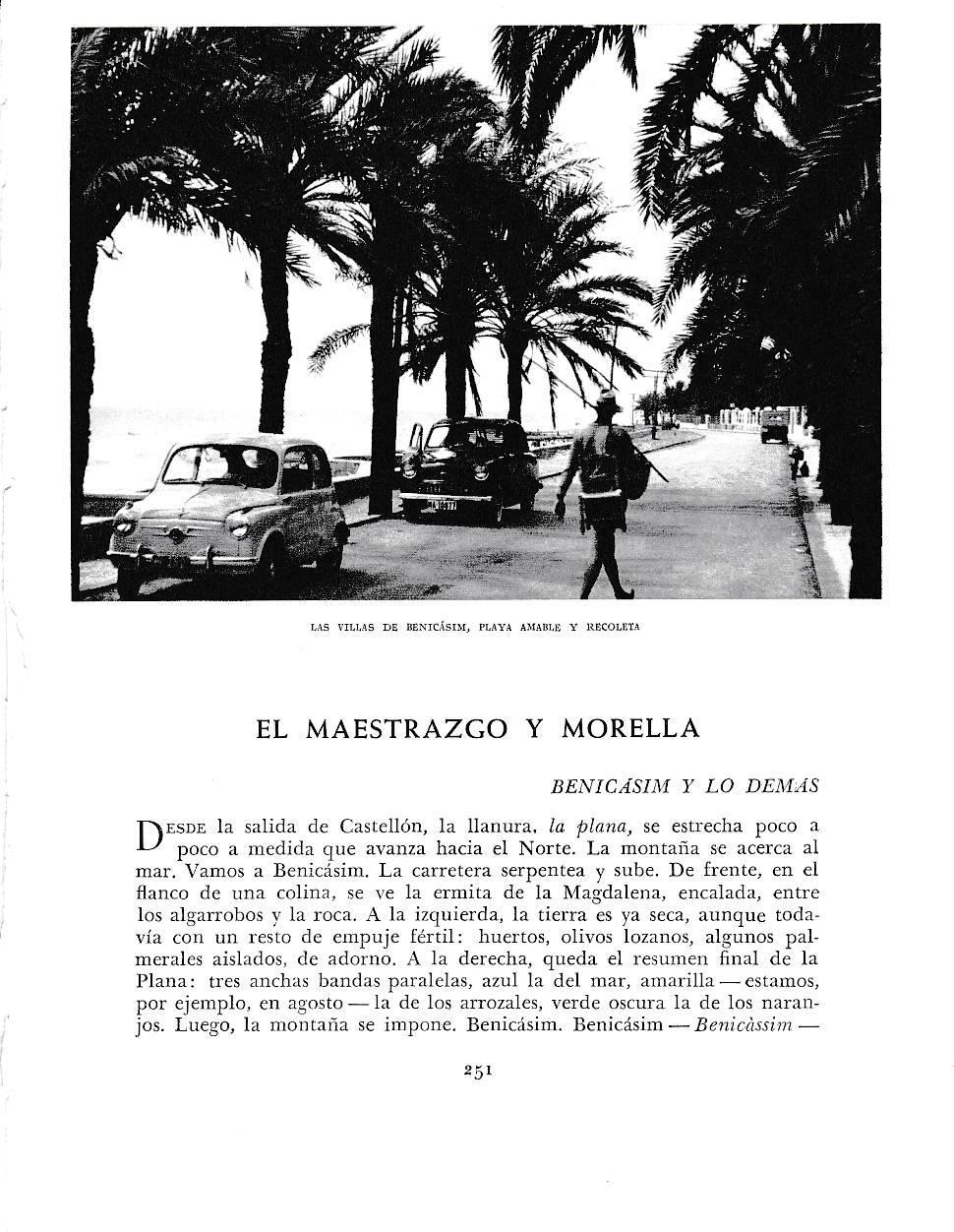 LAMINA 5971: Las villas de Benicasim Playa Amable y Recoleta