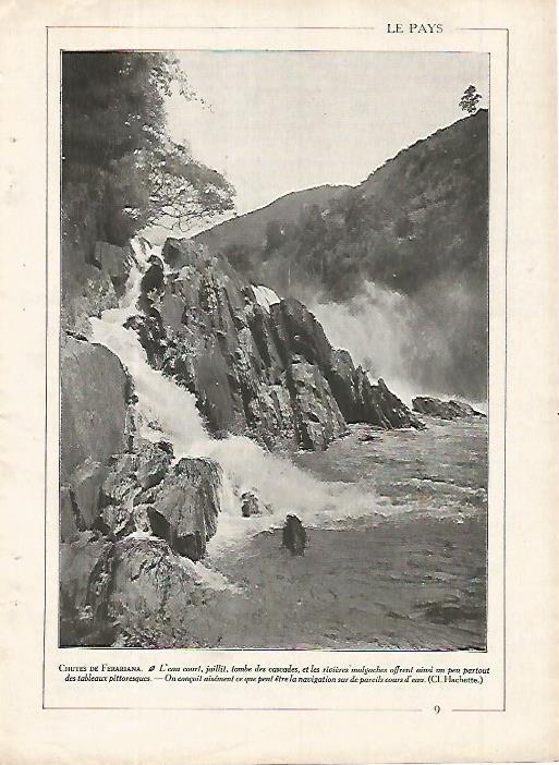 LAMINA 10085: Cataratas de Ferariana en Madagascar