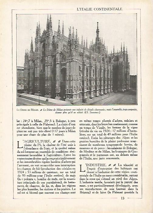 LAMINA 10120: La Catedral de Milan