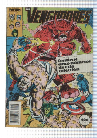 Planeta: Retapado numeros 86 al 90 de Los Vengadores - Inferno parte 2, Tiembla Tierra. Comics Forum. Marvel