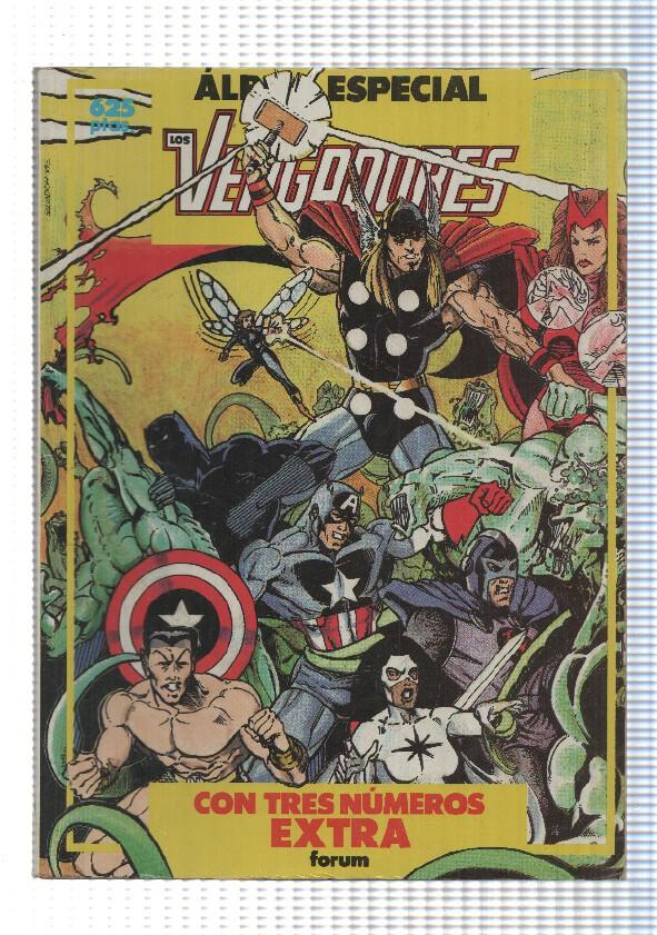 Planeta: Los Vengadores - Especial Primavera 1989. Album especial. Hoy moriran los Vengadores. Marvel