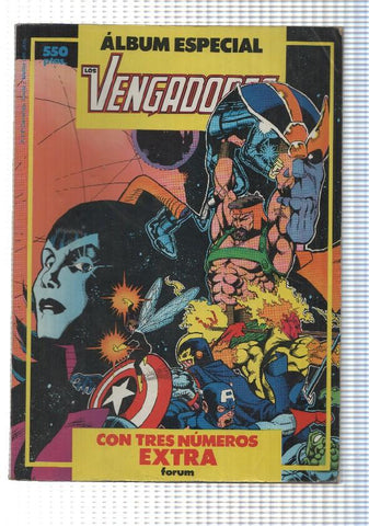 Planeta: Los Vengadores - Especial Primavera 1987. Album especial. Fresco en la memoria. Marvel