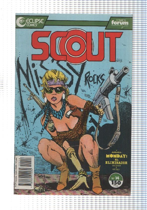 Planeta: Scout num 14 - Duelo de Bandas. Eclipse Comics. Comics Forum