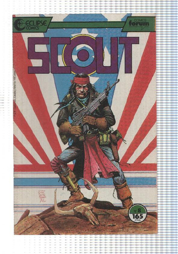 Planeta: Scout num 8 - Regresa chico. Comics Forum. Eclipse Comics
