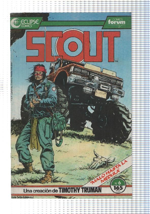 Planeta: Scout num 6 - Un sabueso del averno tras mi pista parte 2 Comics Forum. Eclipse Comics