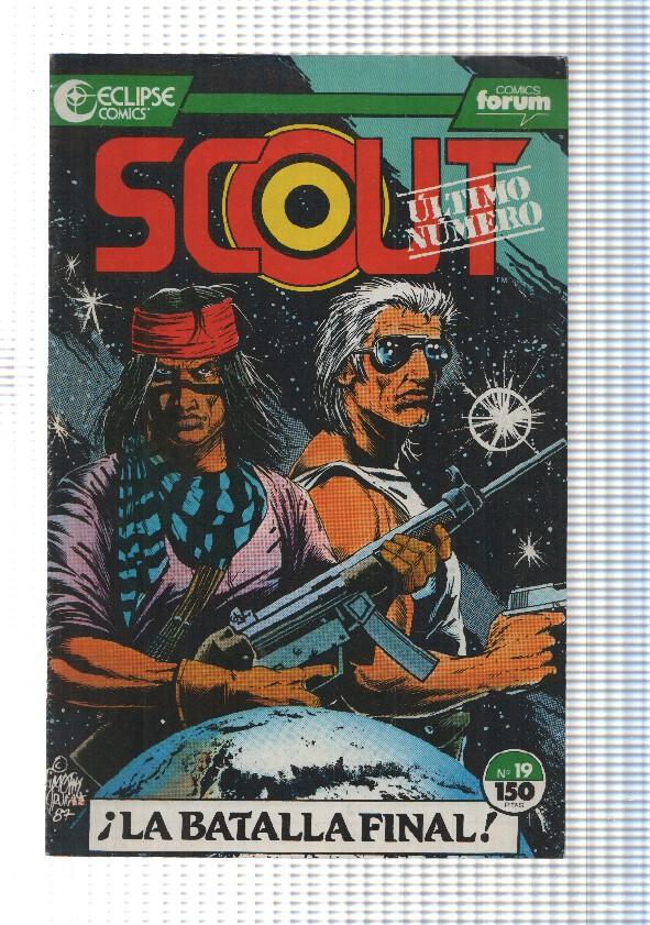 Planeta: Scout num 19 - La batalla final, Sentados en la cima del mundo. Comics Forum. Eclipse Comics