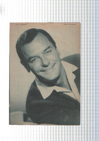 Mary Noticias numero 033: trasera foto artista Gig Young