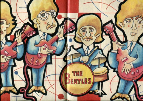 Super Mortadelo numero 089: El teniente Marlo: Robo misterioso - poster The Beatles