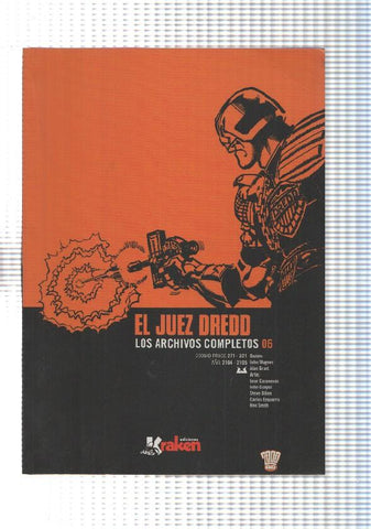Kraken: El Juez Dredd num 6 - Los Archivos Completos - Meka City parte 1. 2000AD