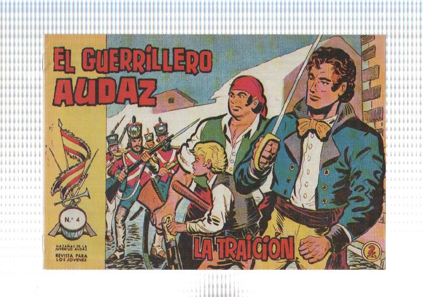 Facsimil: El Guerrillero audaz numero 04: La traicion