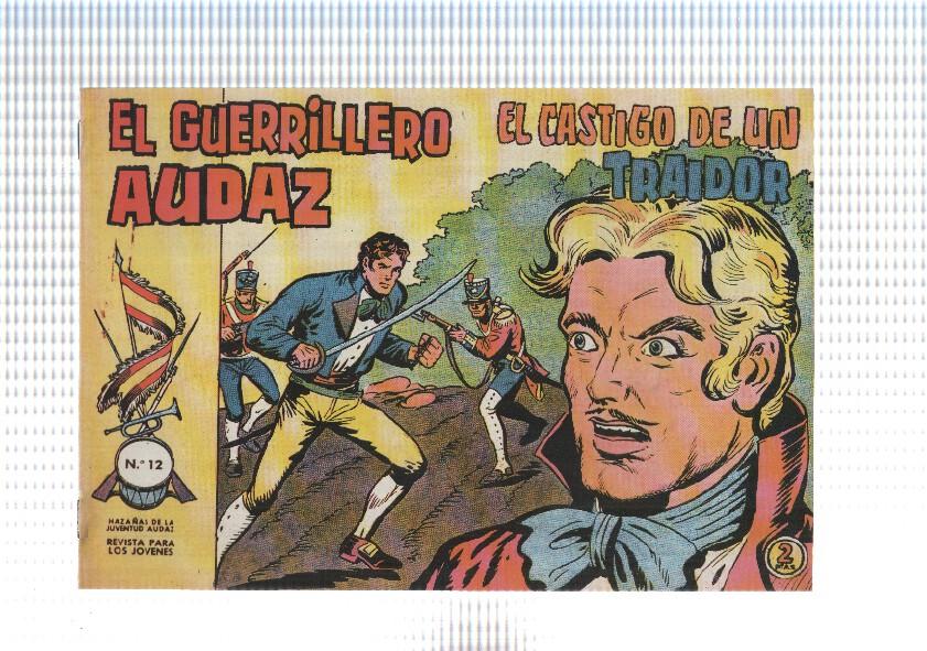 Facsimil: El Guerrillero audaz numero 12: El castigo de un traidor