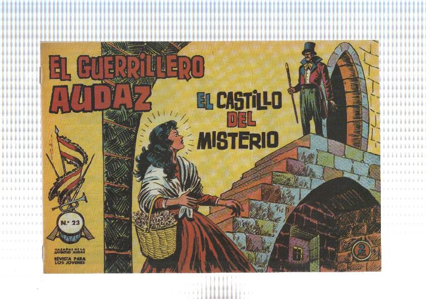 Facsimil: El Guerrillero audaz numero 23: El castillo del misterio