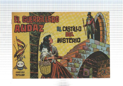 Facsimil: El Guerrillero audaz numero 23: El castillo del misterio