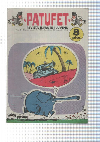 Revista Patufet segona epoca numero 135: L'etcetera per Esparbe, La Montserrat per Abat,