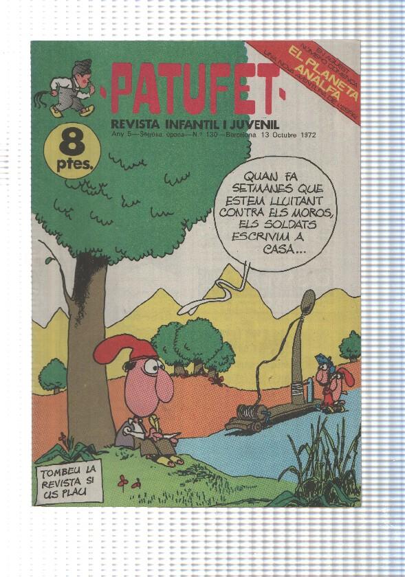 Revista Patufet segona epoca numero 130: El planeta analfa per Ramon sole, Ton i Met (Jan), Coquard