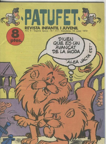 Revista Patufet segona epoca numero 117:  El rei de la cerdanya, L'esbart Verdaguer.