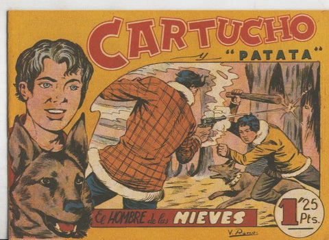 Facsimil: Cartucho y Patata numero 11: El hombre de las nieves