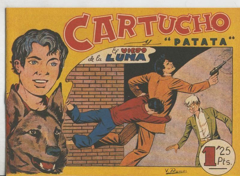 Facsimil: Cartucho y Patata numero 18: El viejo de la luna