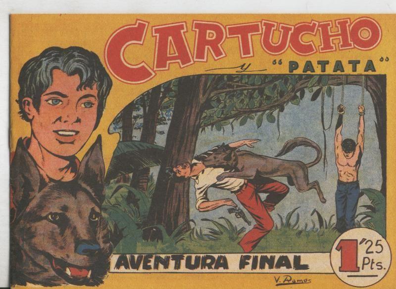 Facsimil: Cartucho y Patata numero 25: Aventura final