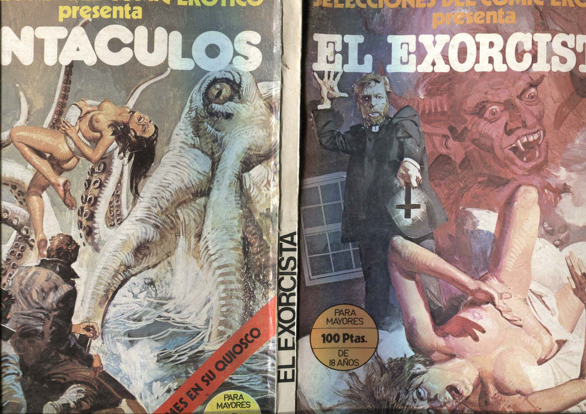Selecciones del comic erotico: El exorcista (numerado 3 en interior)
