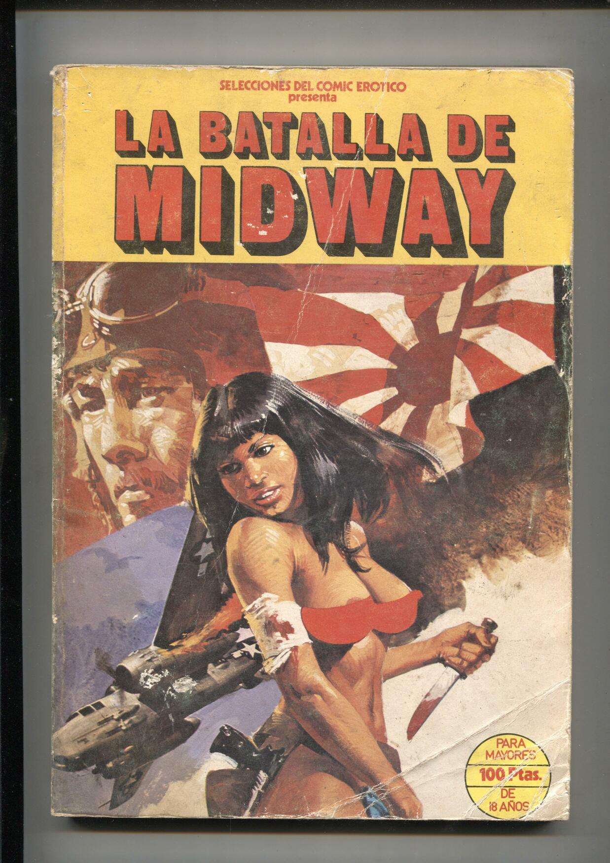 Selecciones del comic erotico: La batalla de Midway (numerado 2 en interior)