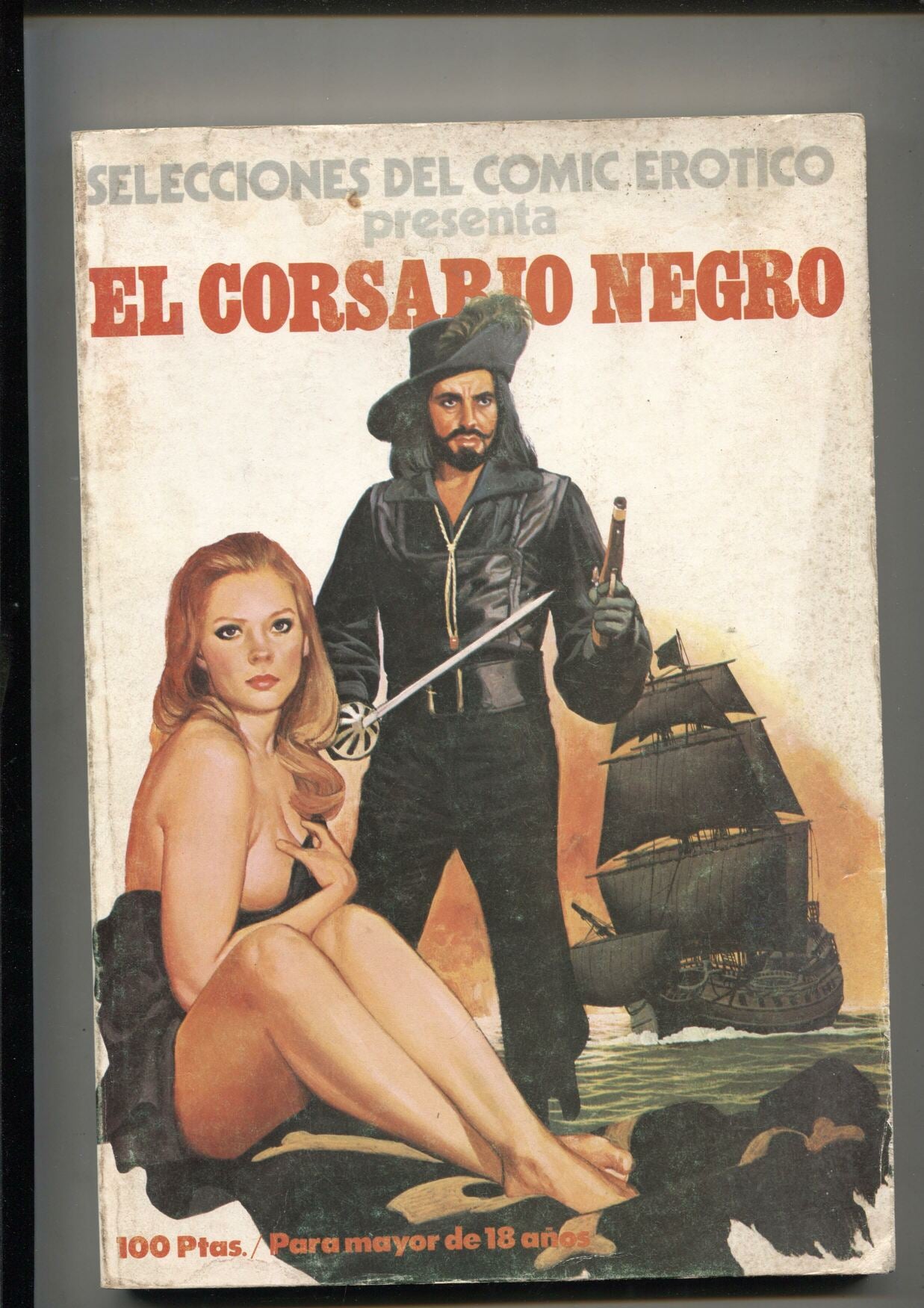 Selecciones del comic erotico: El corsario negro (numerado 2 en interior)