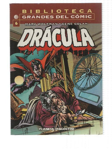Planeta: Algun que otro desconchado. num 6 de Dracula - Biblioteca Grandes del Comic. Luna de sangre