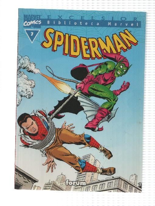 Marvel Comics: Spiderman num 7, Excelsior - Biblioteca Marvel. Erase una vez un robot