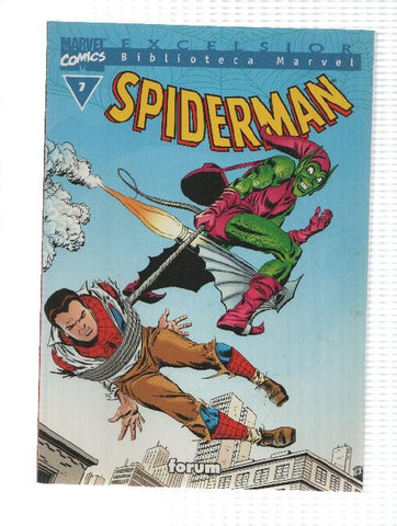 Marvel Comics: Spiderman num 7, Excelsior - Biblioteca Marvel. Erase una vez un robot