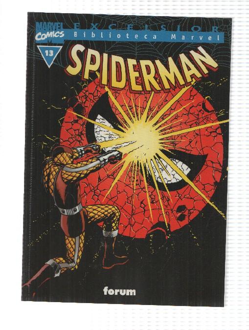 Marvel Comics: Spiderman num 13, Excelsior - Biblioteca Marvel. La locura de Misterio