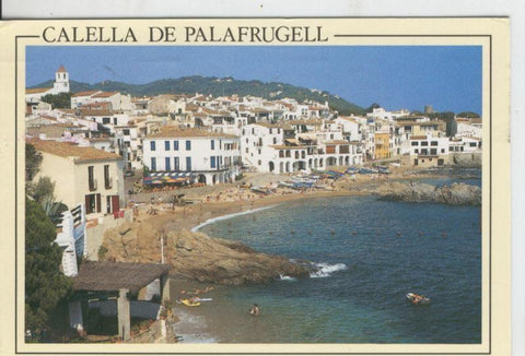 Postal 07814 : Costa Brava, Calella de Palafrugell, vista desde Punta dels Burricaires