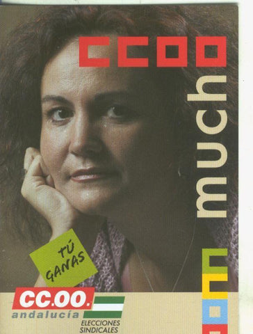 Postal 5609 : Propaganda de CC.OO. andalucia