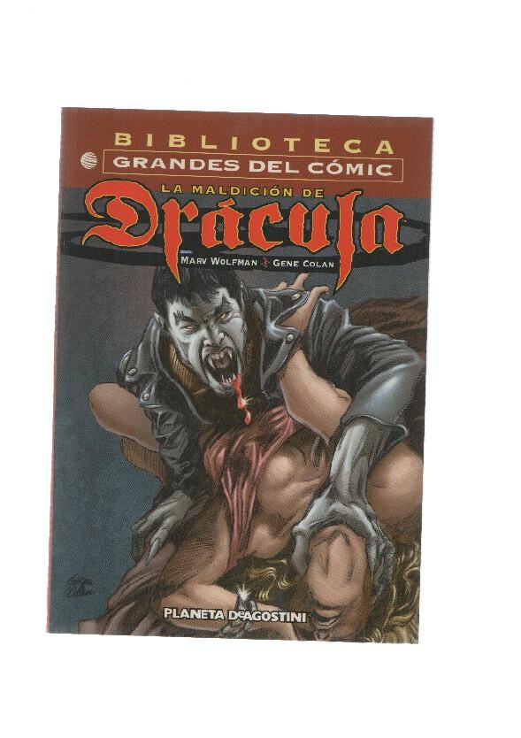 PDeAgostini: La Maldicion de Dracula. Biblioteca Grandes del Comic