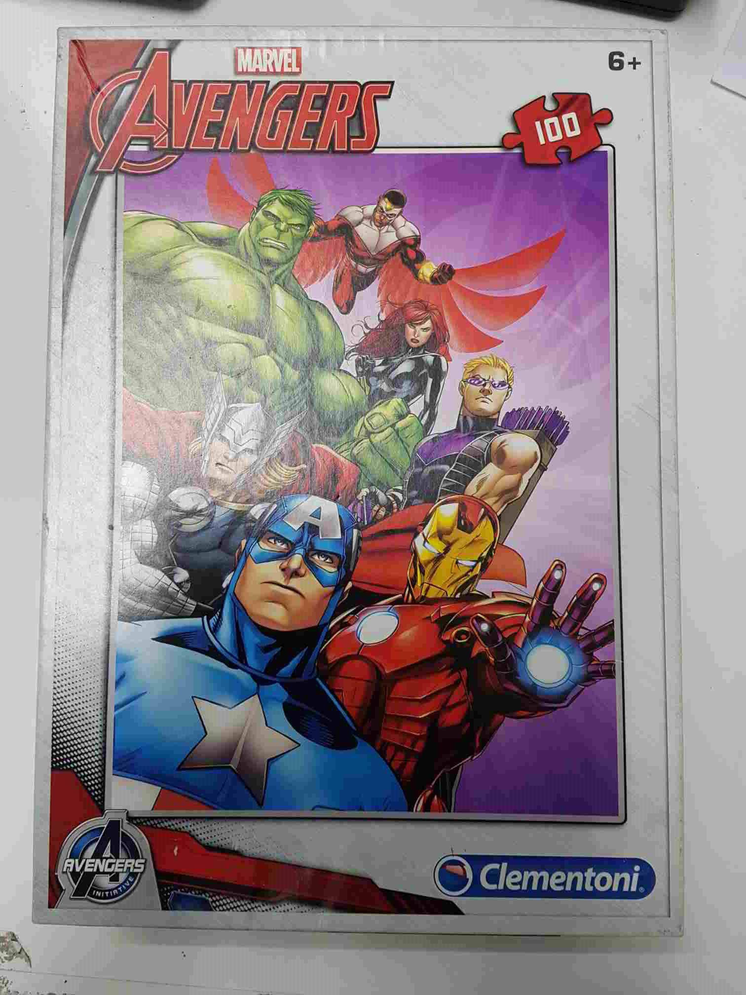 Clementoni Puzzle Avengers. 100 piezas. +6 años